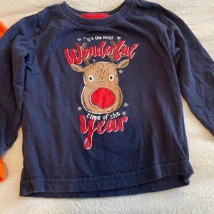 Primark Baby Boys Holiday Long Sleeve Shirt Size 9-12 months